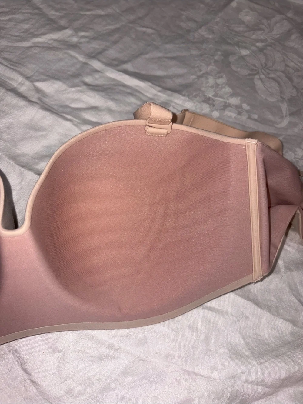 NWT Soma Enbliss stay put Strapless Bra in Pale Sand Tan Size 38C